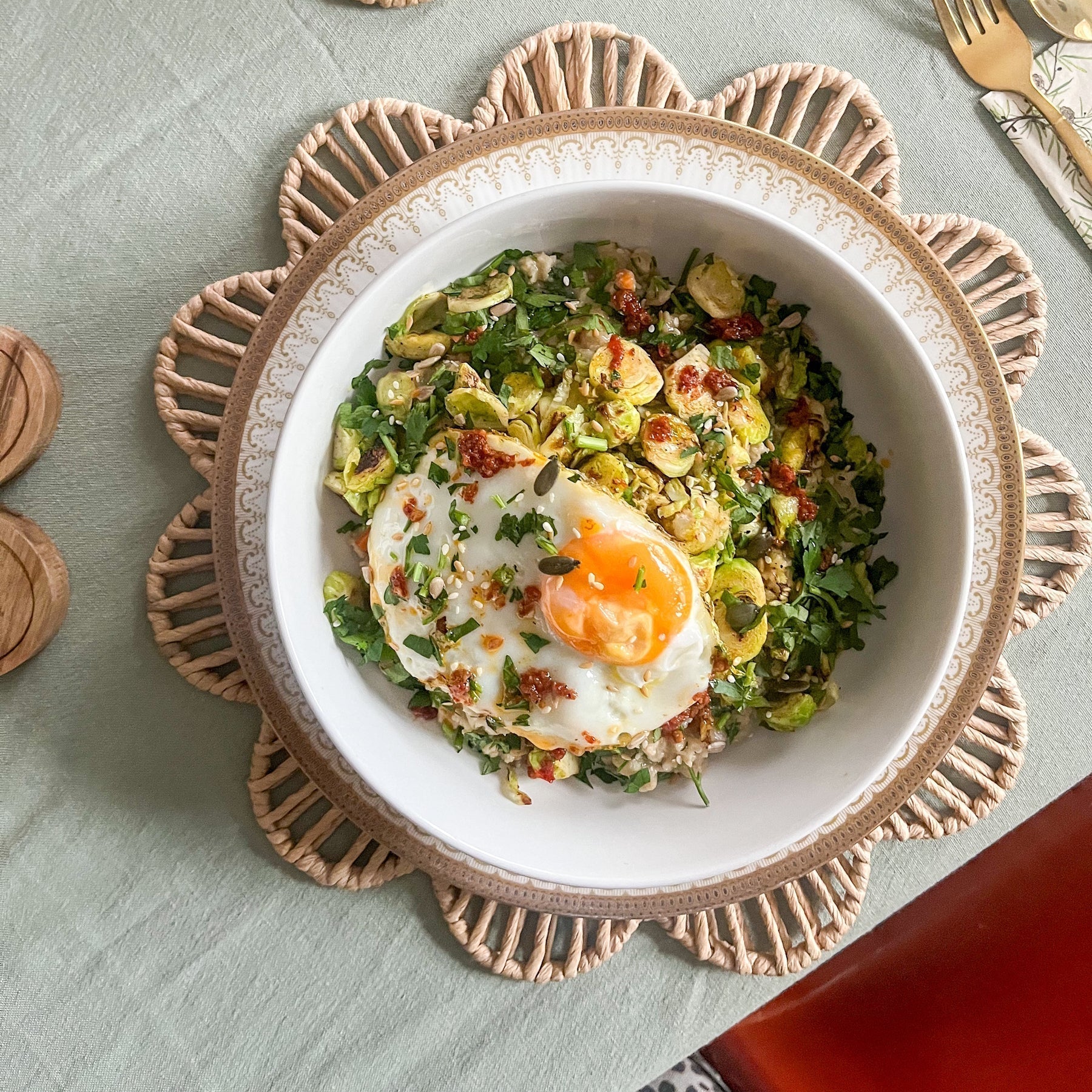 Ella Kitto's Seasonal Savoury Porridge for February