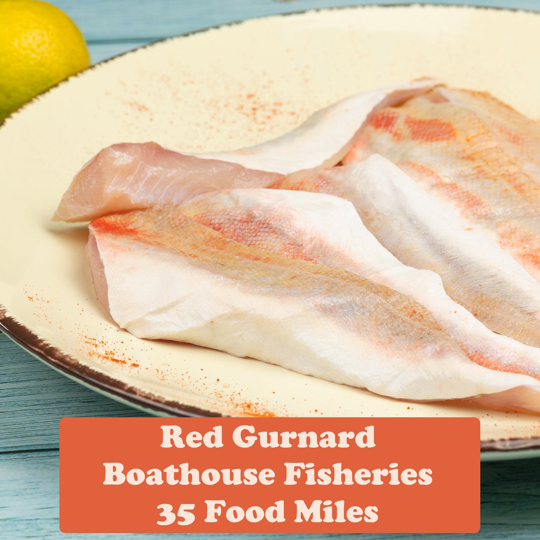 Red Gurnard Filletsx2