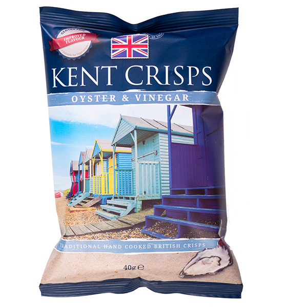 Oyster & Vinegar Crisps 150g
