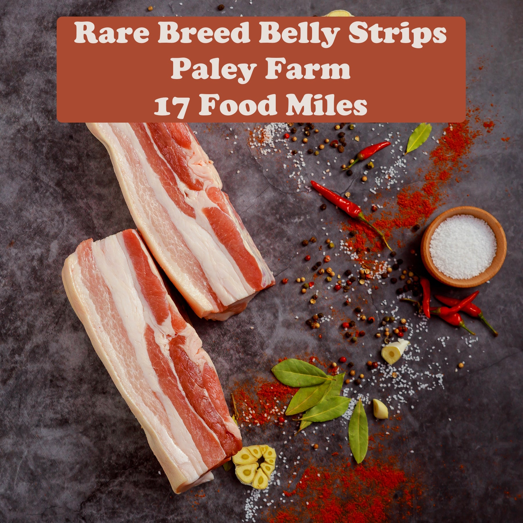 Pork Belly Strips 500g
