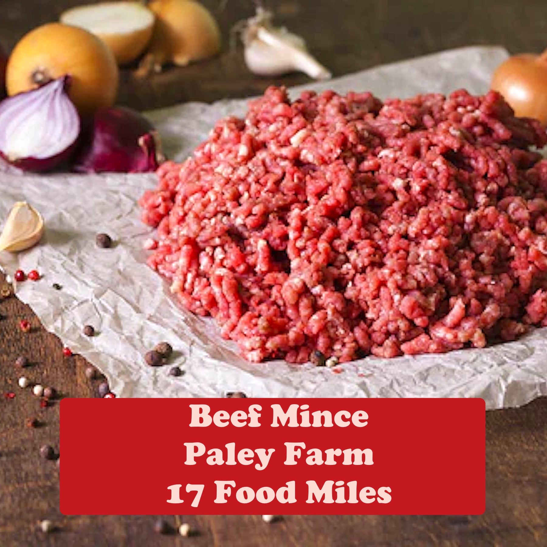 Beef Mince, Min 500g